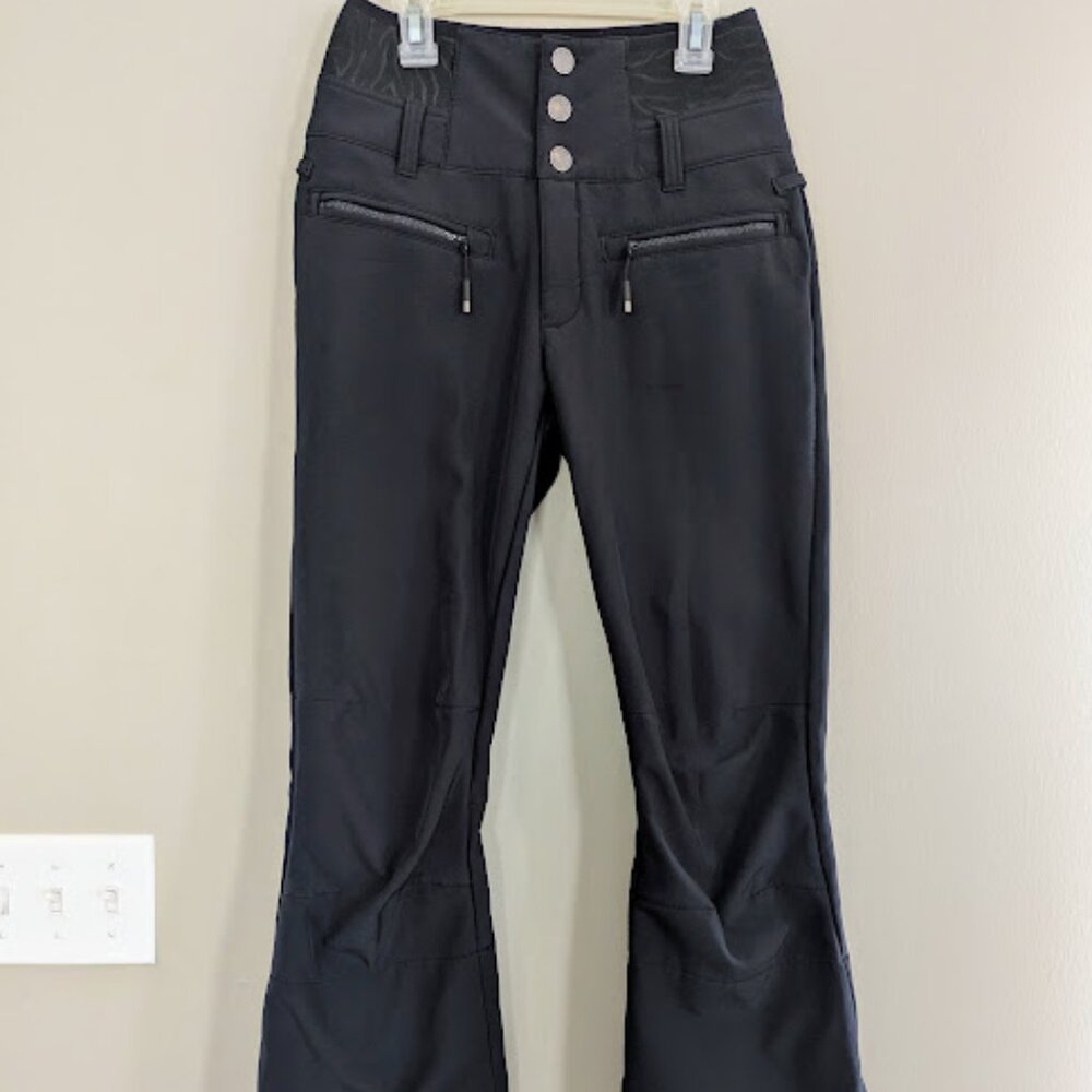 Roxy Rising High Waterproof Shell Insulated Snow Pants Black Womens Size XS